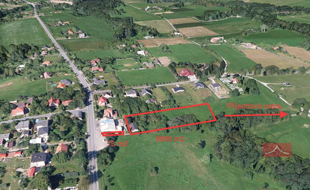 Prodej stavebního pozemku 6963 m²